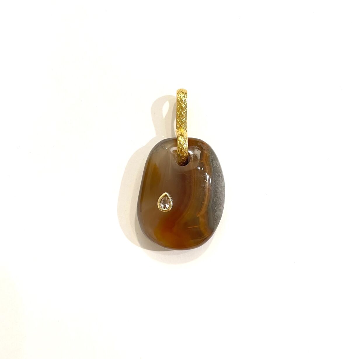 Brown Agate Pendant