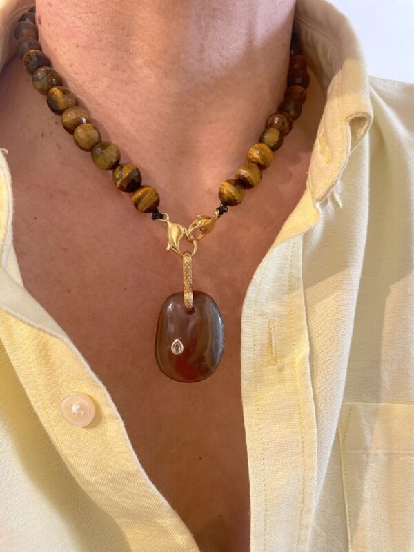 Brown Agate Pendant