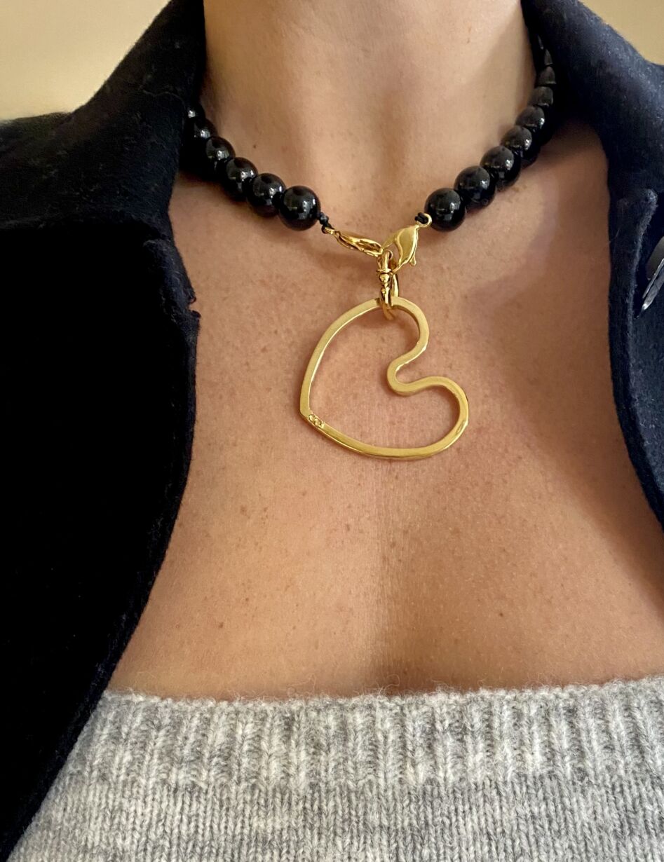 Collier Agate Amoureux