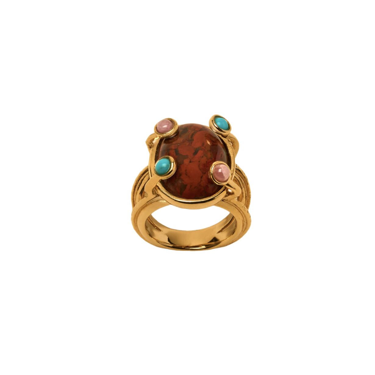 Bague Joy Jaspe Rouge