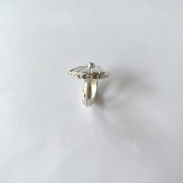 Bague My Secret Shell . Argent
