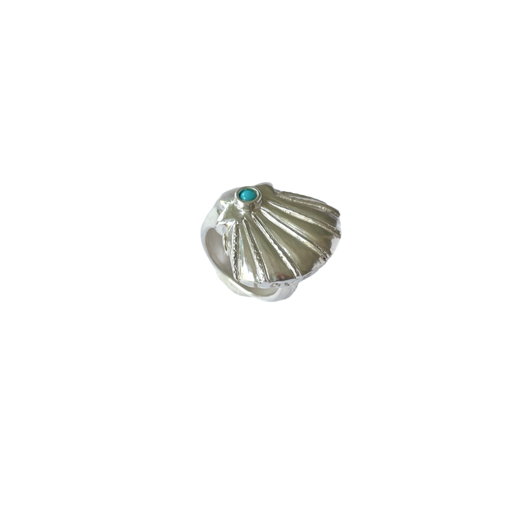Ring My Secret Shell . Sterling Silver