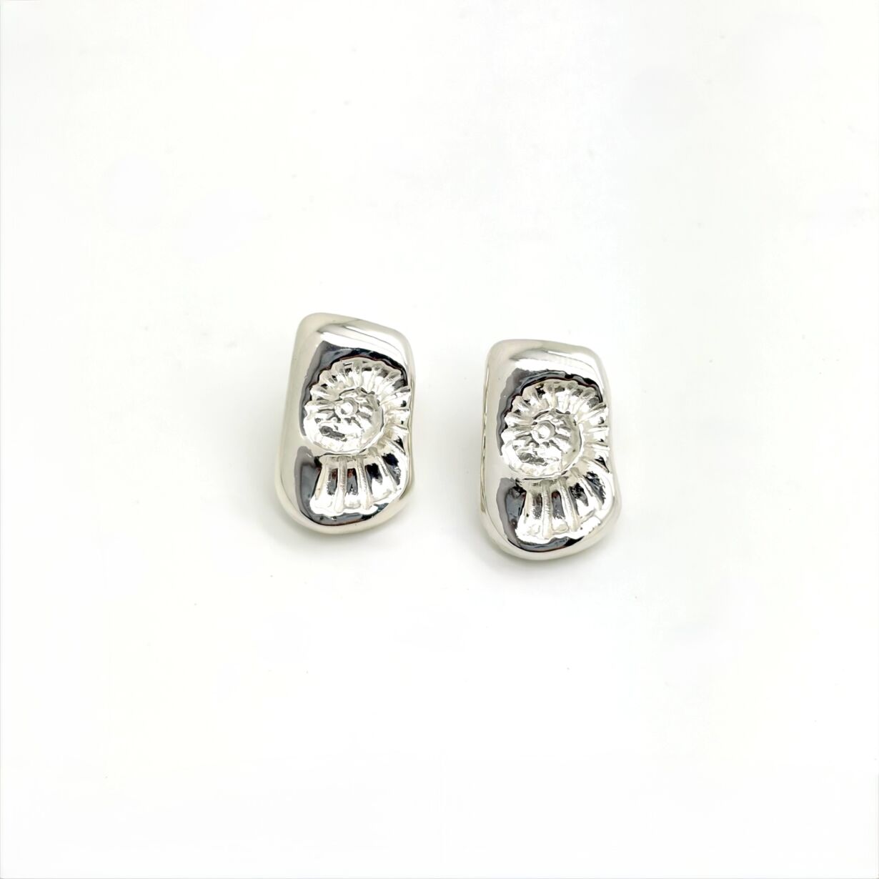 Boucles d'oreilles Calypso Argent