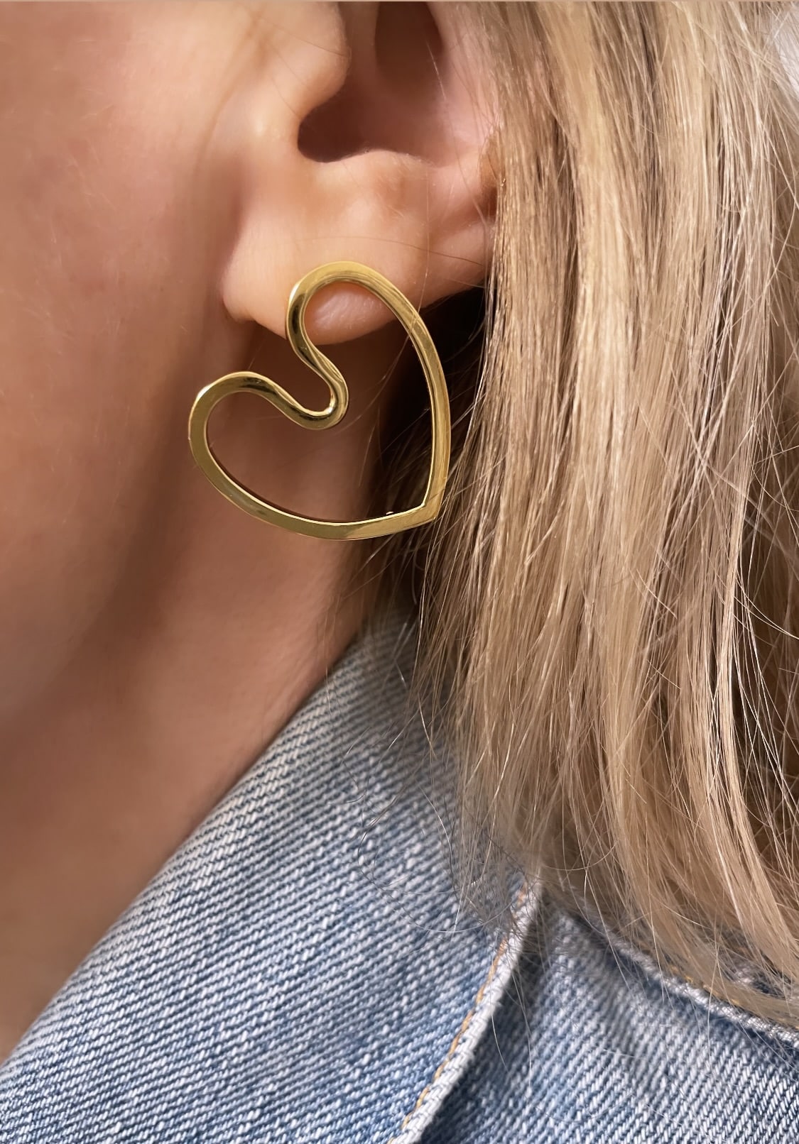 Boucles d'oreilles Coeur Amoureux M