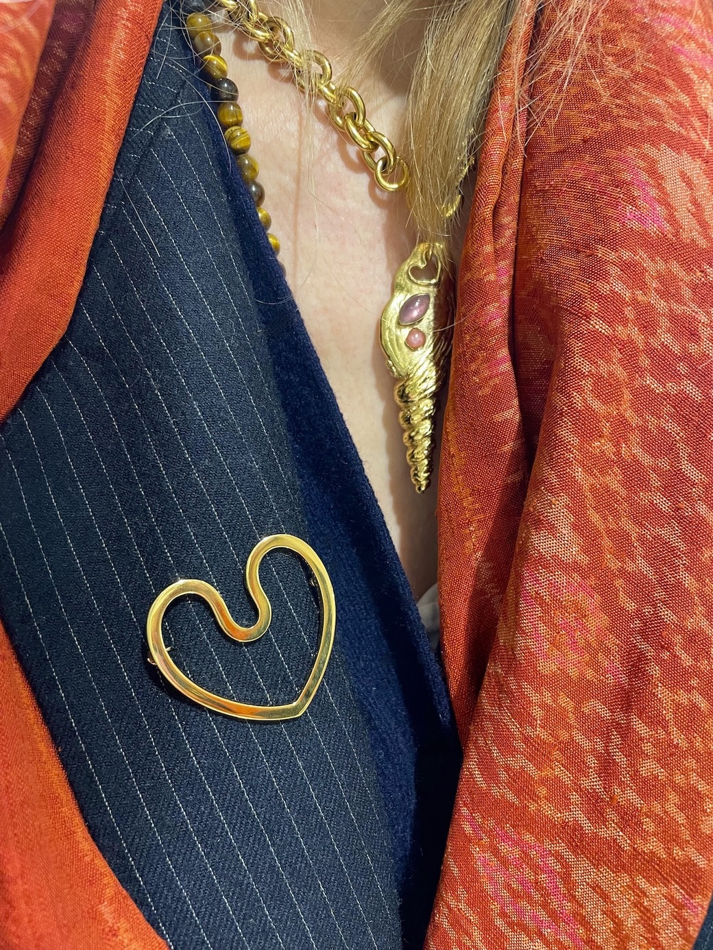 Broche Coeur Amoureux