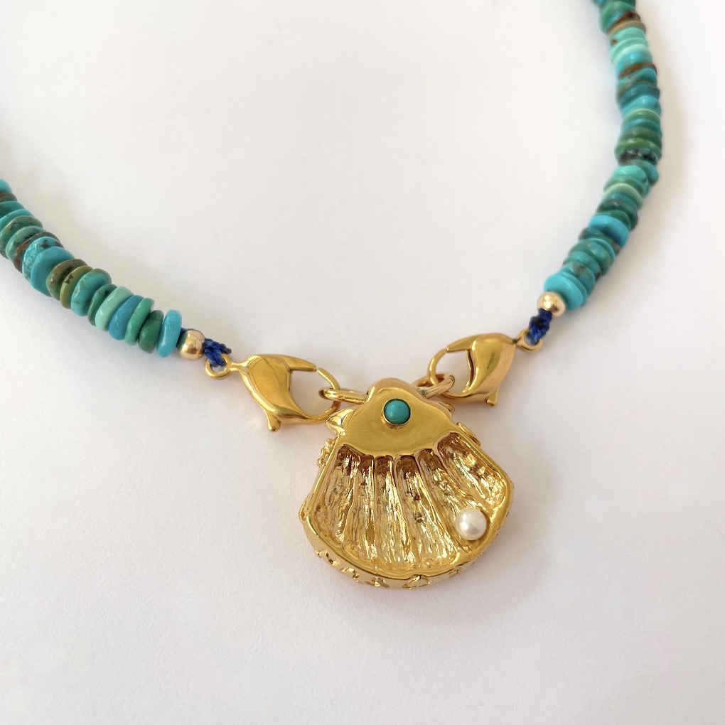 Collier Turquoise My Secret Shell