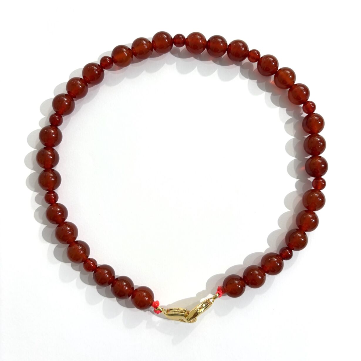 Collier Cornaline