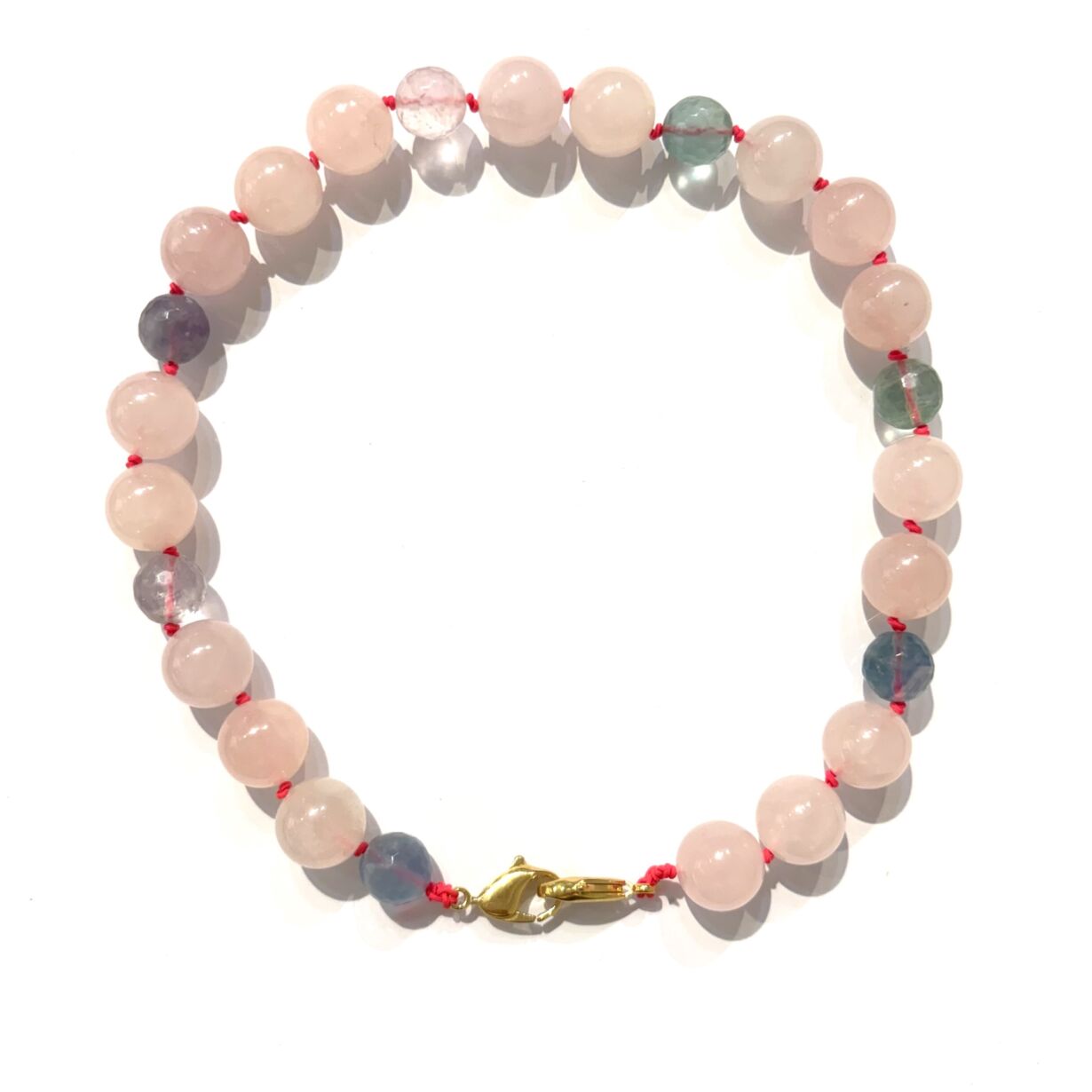 Collier Quartz Rose