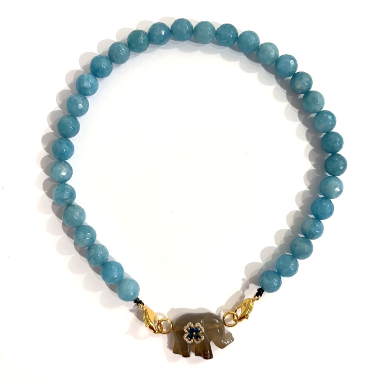 Collier Eléphant Agate