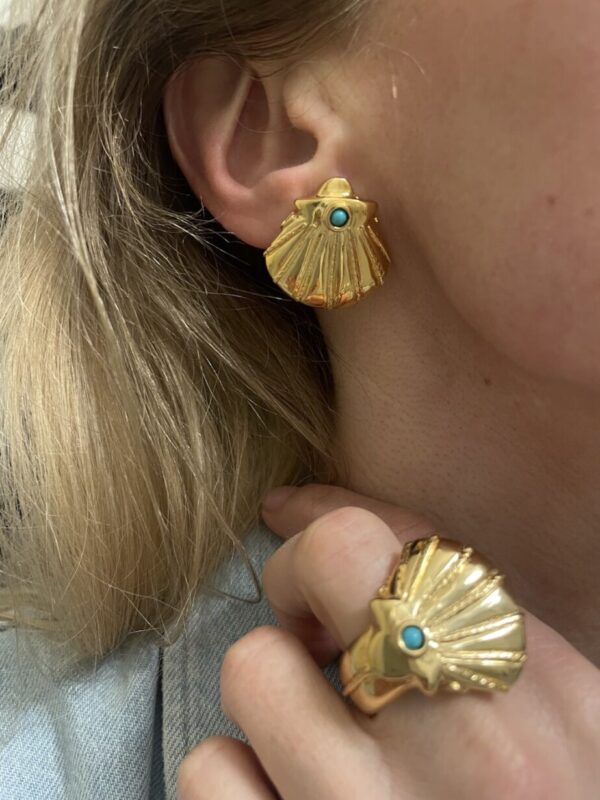 Boucles d'oreilles My Secret Shell