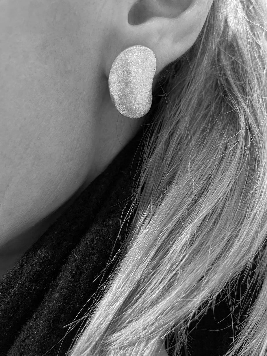 Boucles d'oreilles Gala . Argent