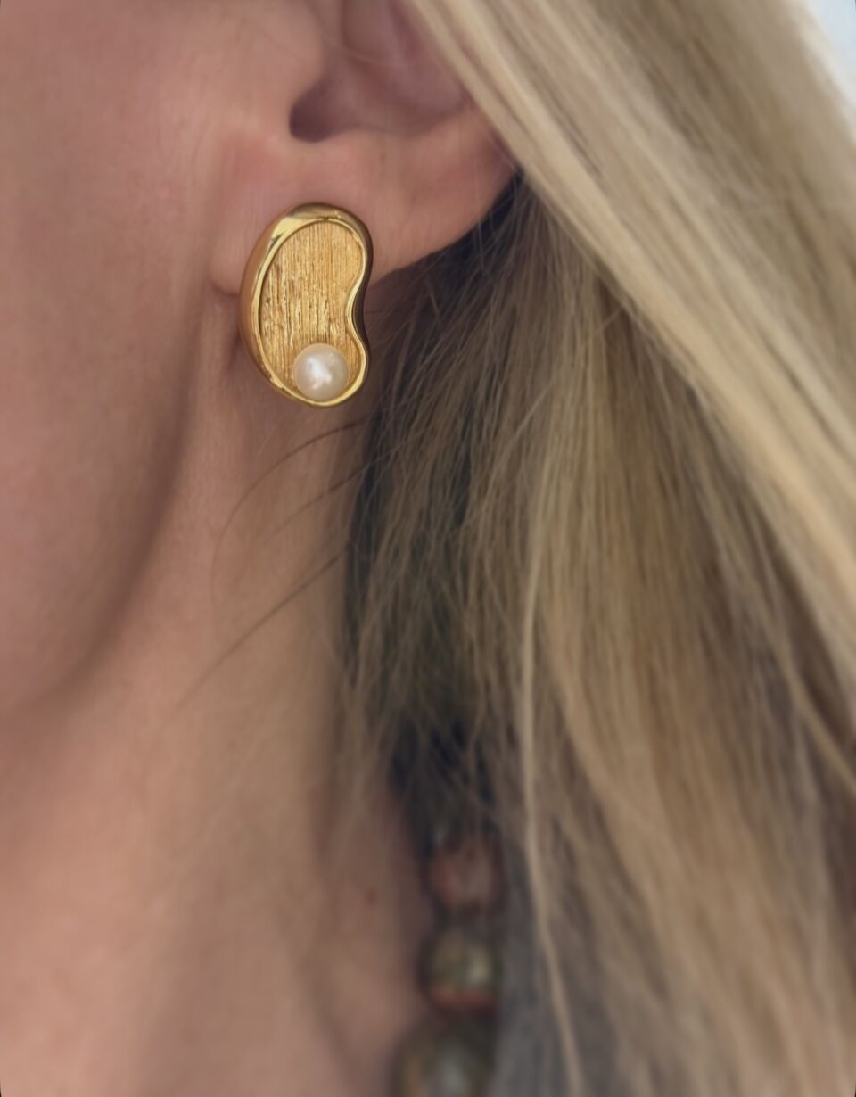 Boucles d'oreilles Gala . Perles