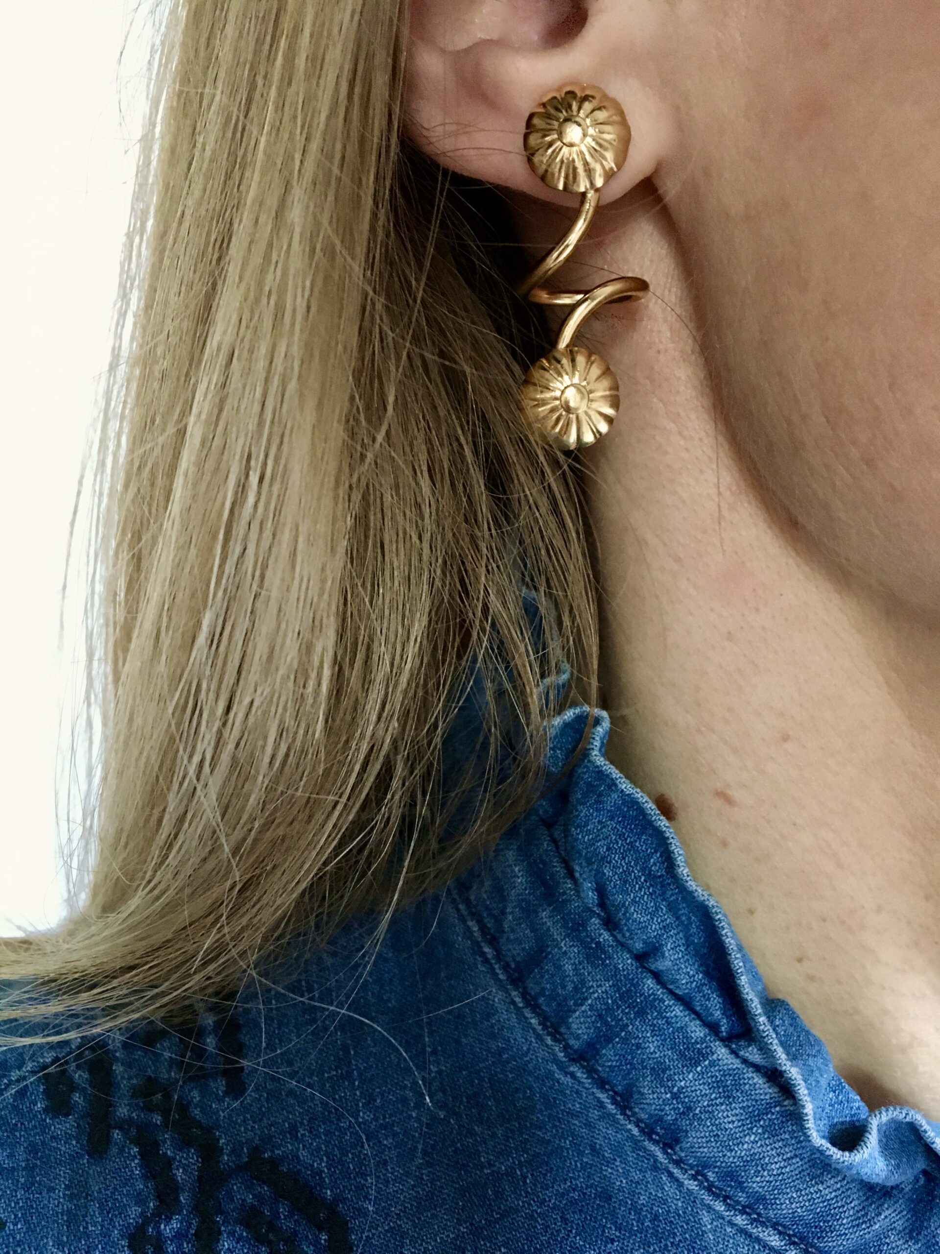 Boucles d'oreilles Ondulantes Colette