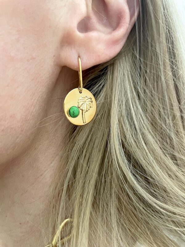 Boucles d'oreilles Paris-Seychelles