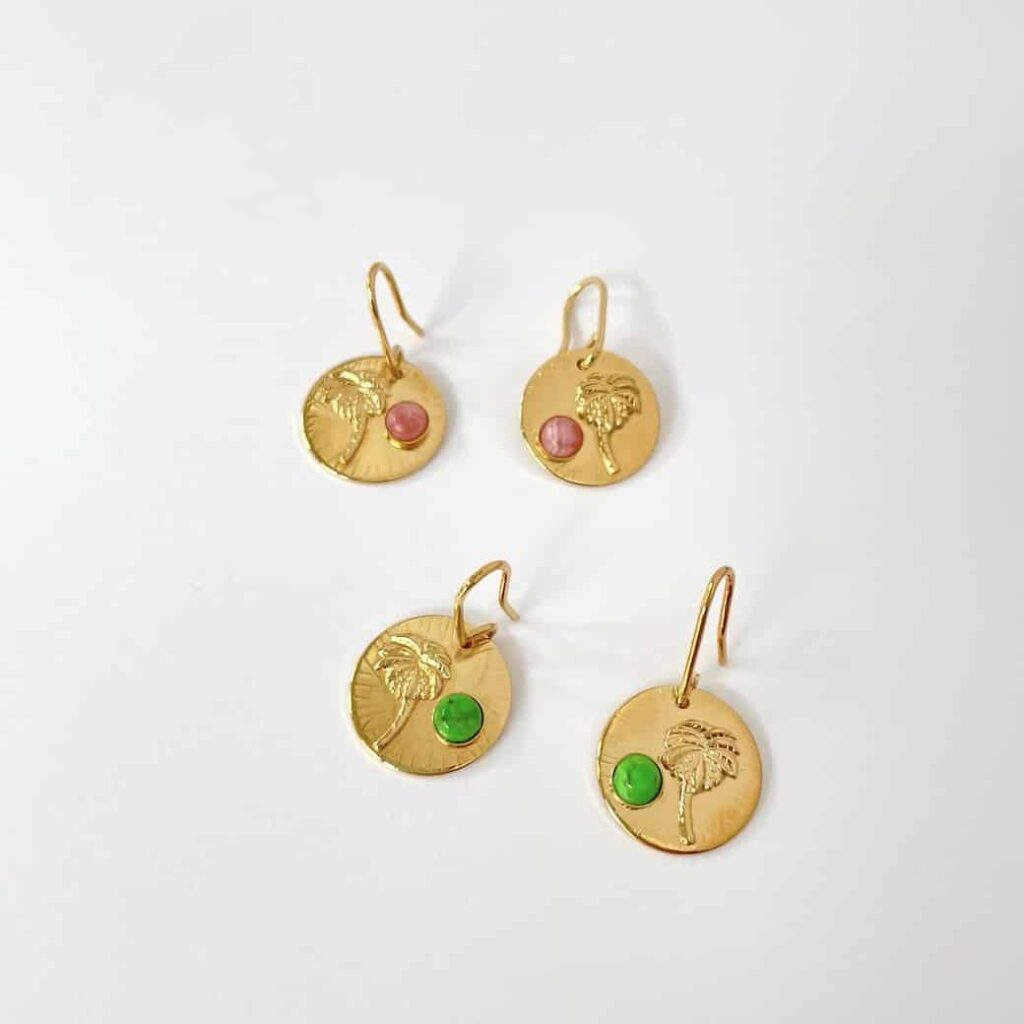 Earrings Paris-Seychelles