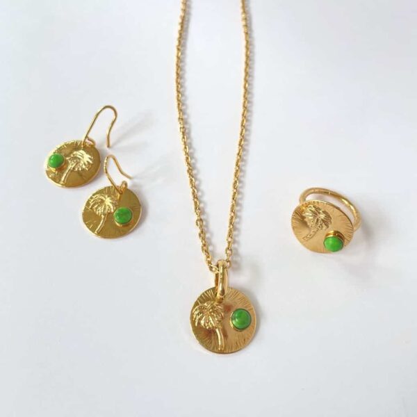 Boucles d'oreilles Paris-Seychelles