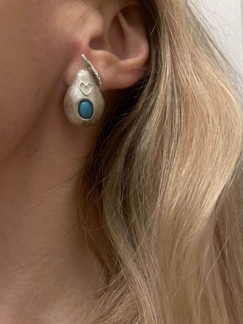 Boucles d'oreilles Louise argent