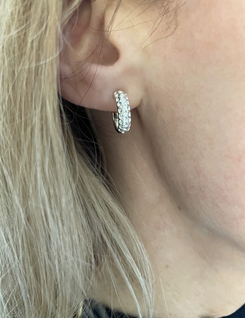 Baby Hoops Lulu . gold or silver
