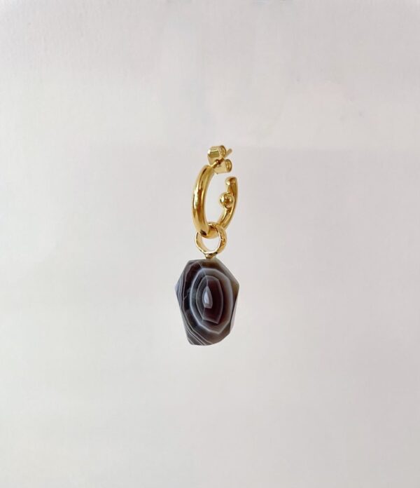 Mono hoop earring Barabara
