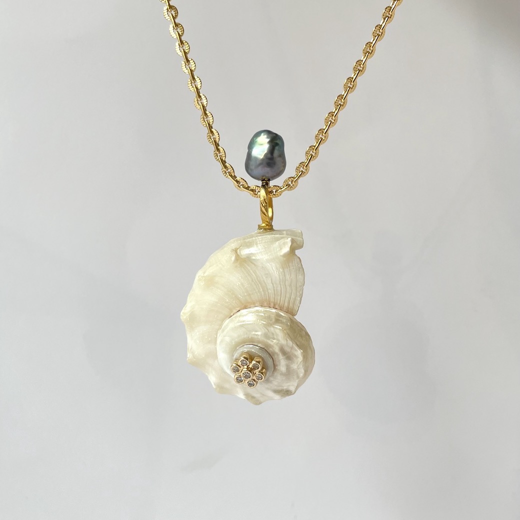 Necklace Anaha pearl