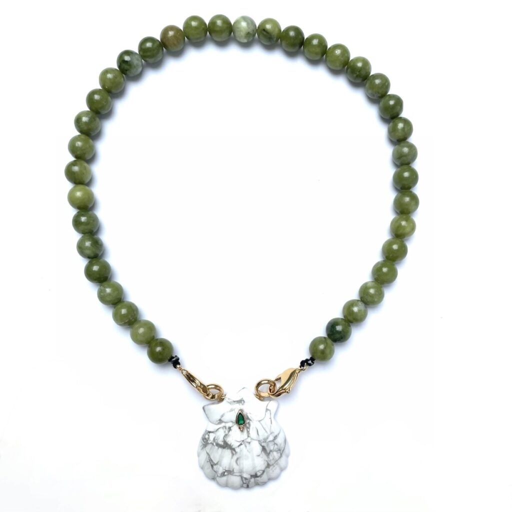 Necklace Naya Jade & Magnesite