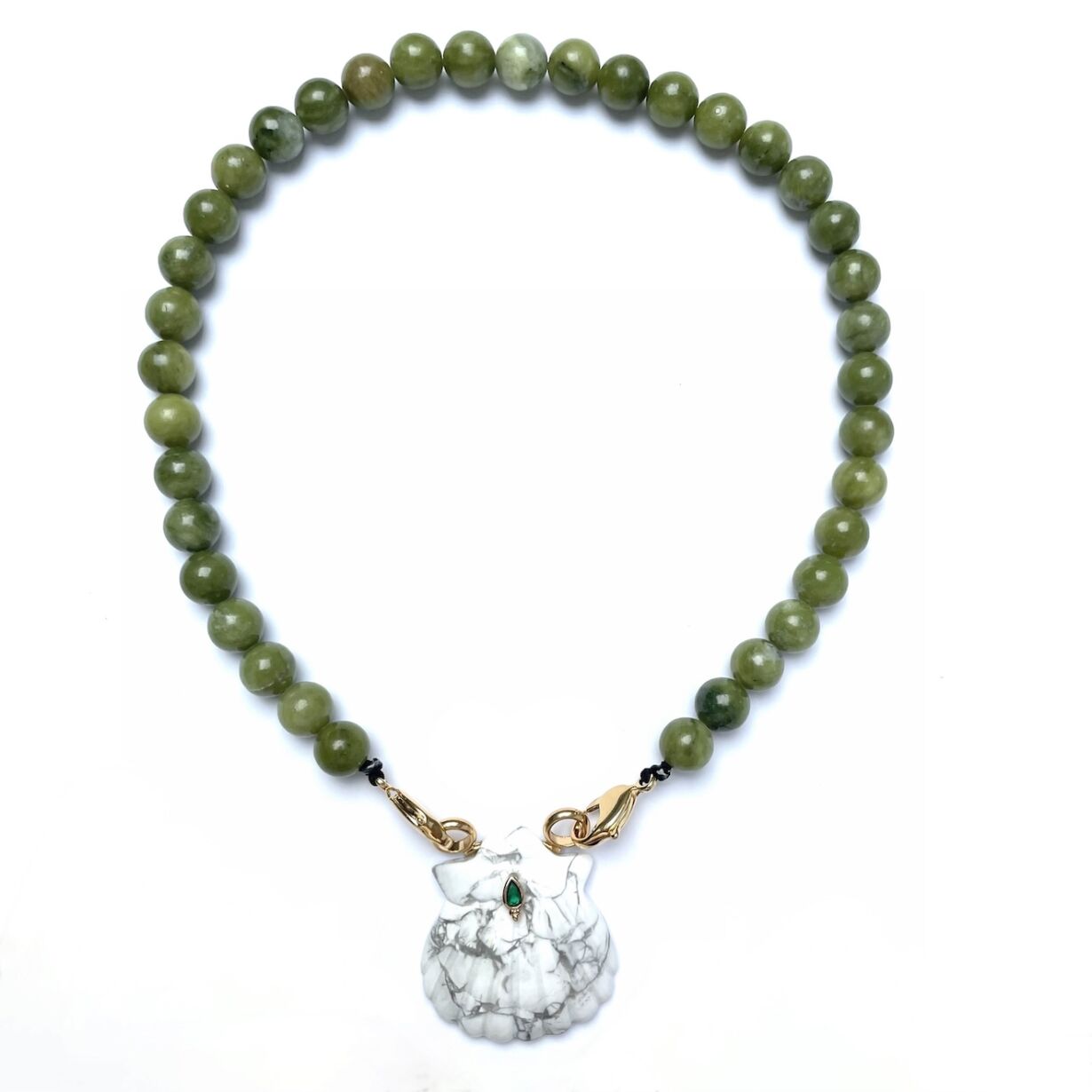 Collier Naya Jade & Magnesite
