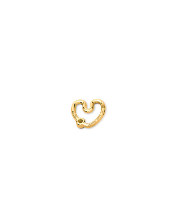 Boucles d'oreilles Coeur Amour Serties Diamant