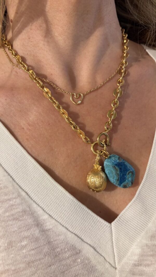 Pendentif Jaspe Ocean