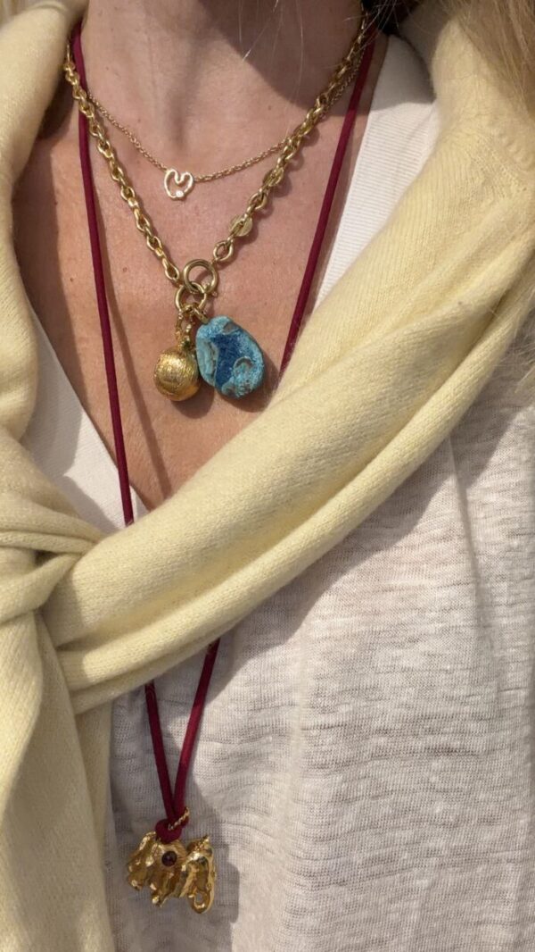 Pendentif Jaspe Ocean