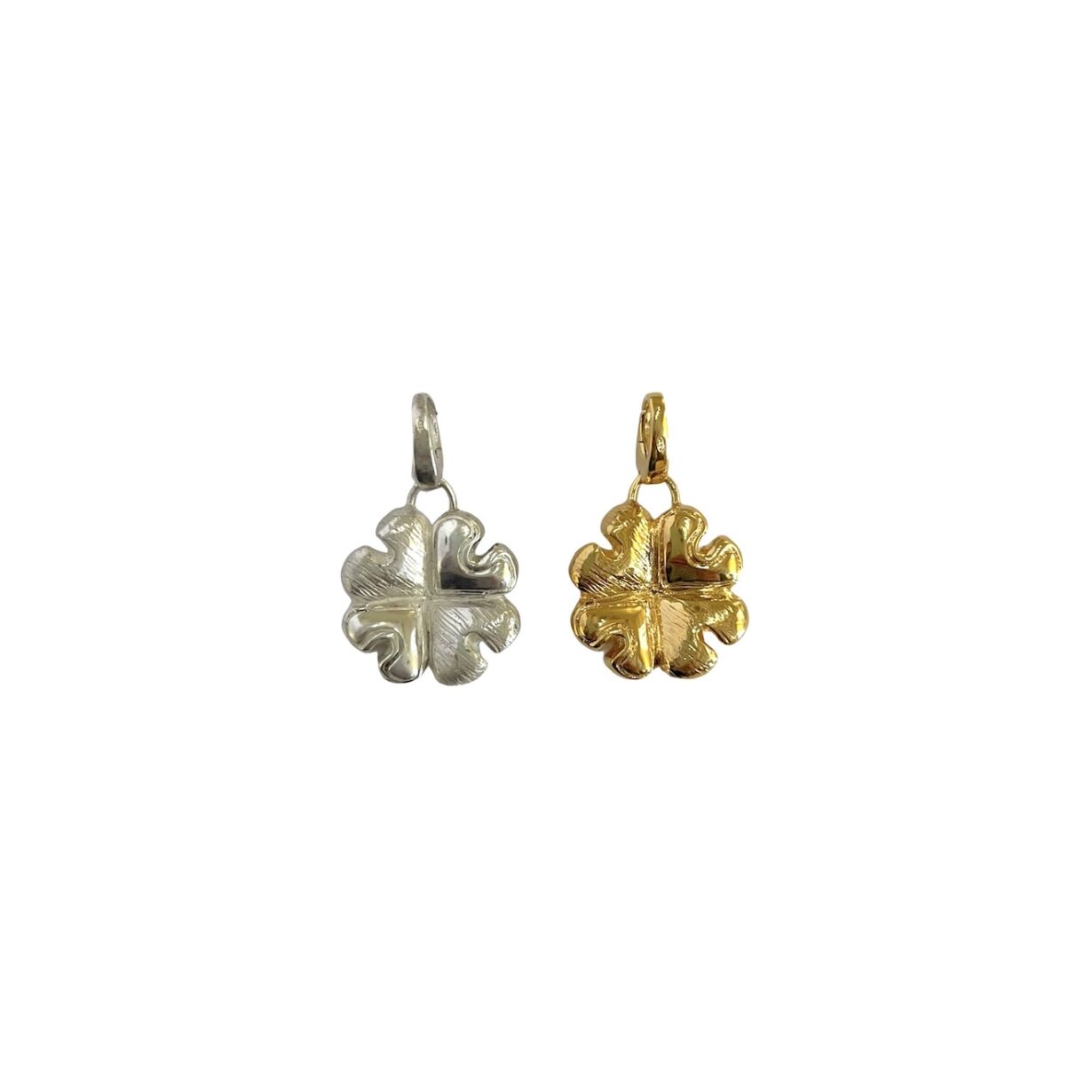 Pendentif My Lucky Love - Or . Argent