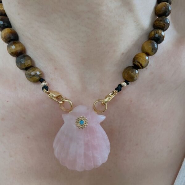 Necklace Naya Rose Tiger Eye