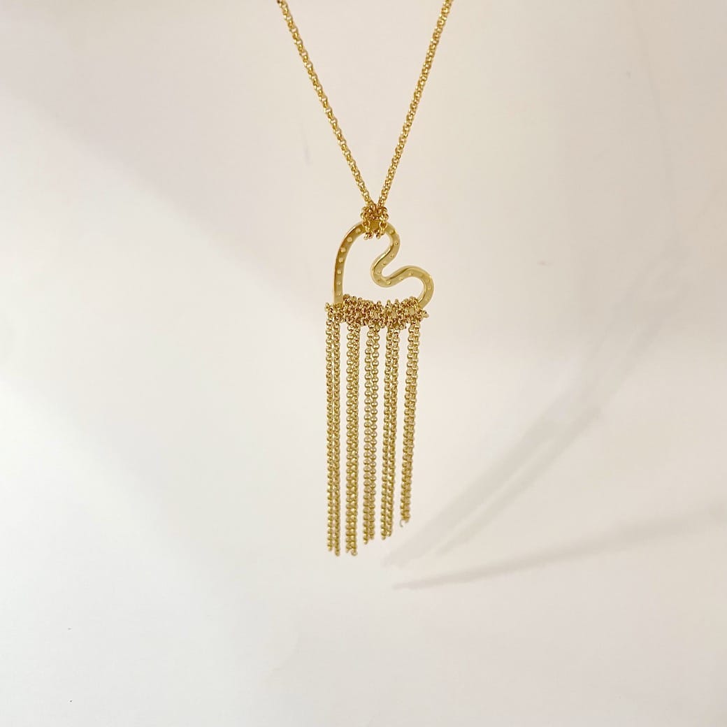 Necklace Heart In Love Gipsy