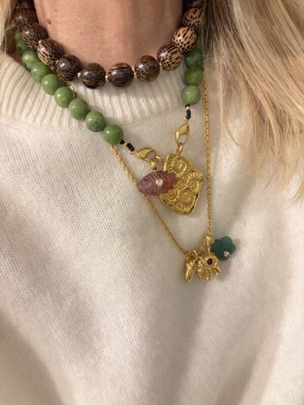 Collier Bois exotic